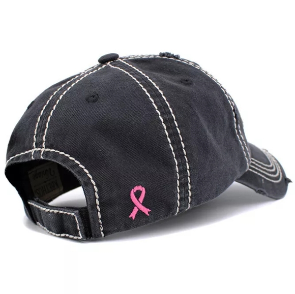 Breast Cancer Awareness Hat - Picture 4 of 4